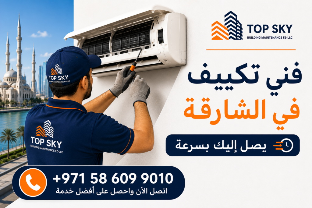 فني تكييف في الشارقة يصل إليك بسرعة 1024x683